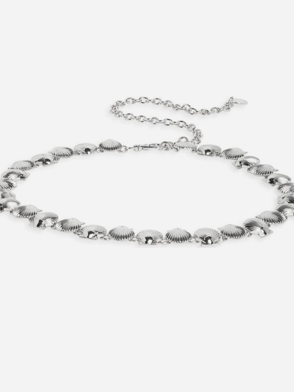 BCBG Seashell Chain Belt